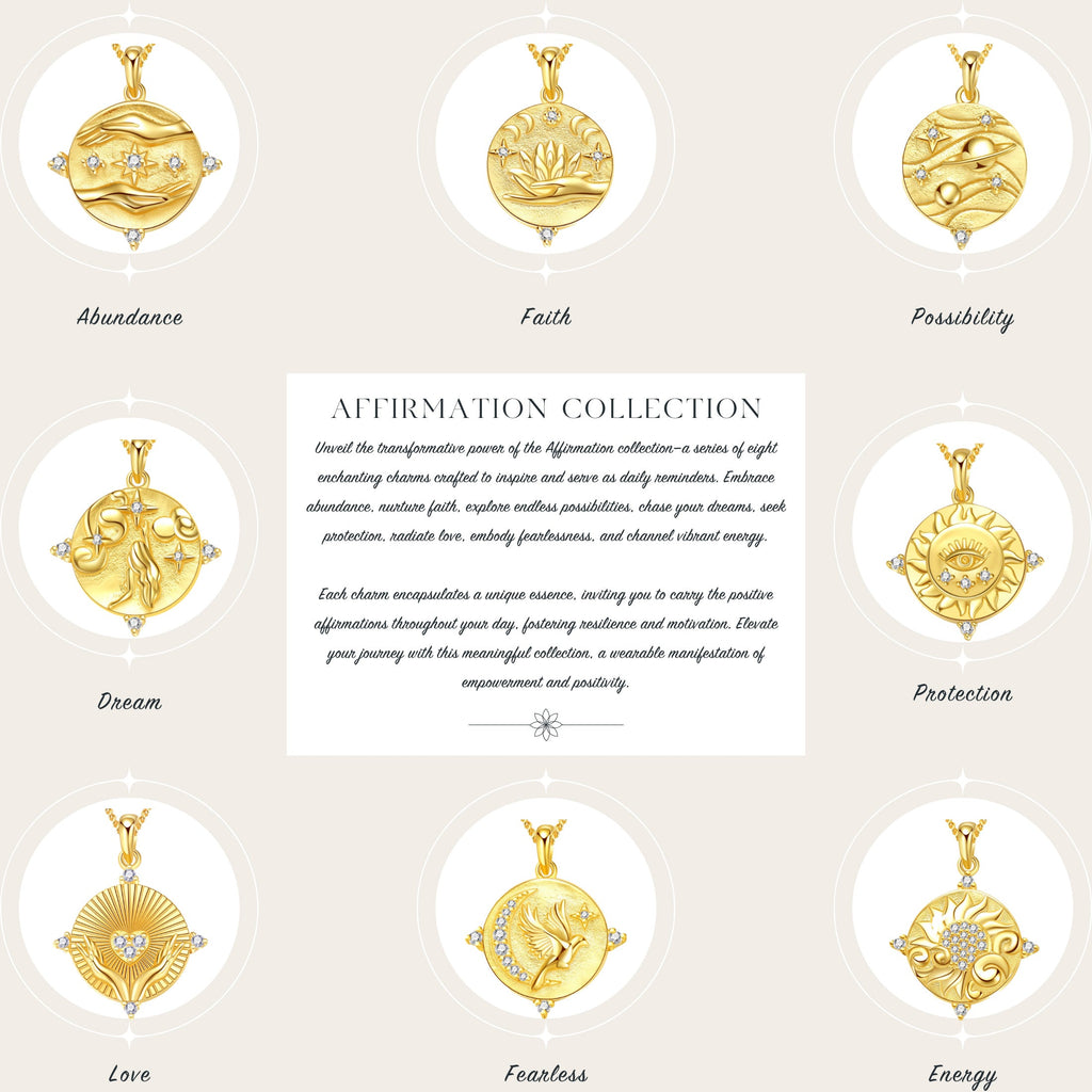 Fearless Pendant Necklace Sterling Silver