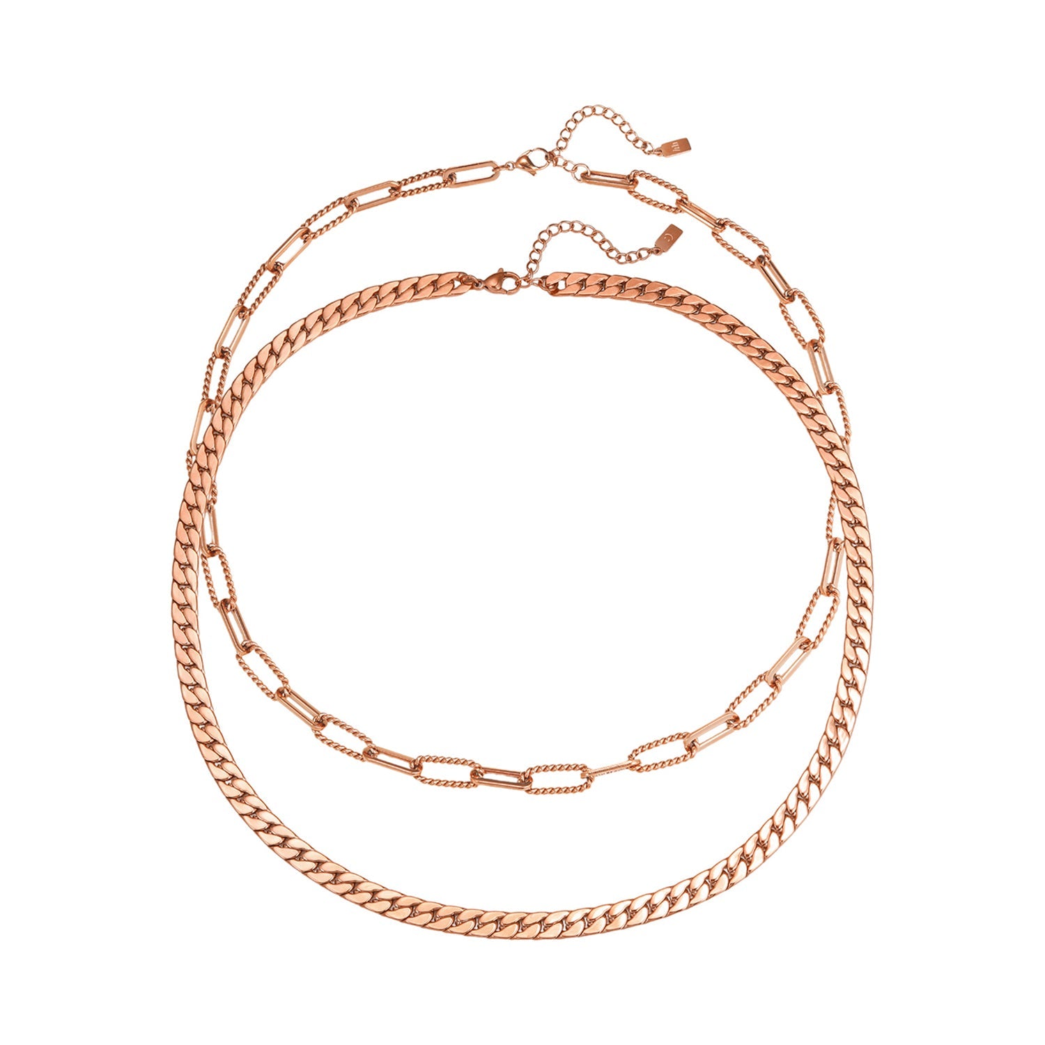 Chunky Chain Necklace Set Waterproof