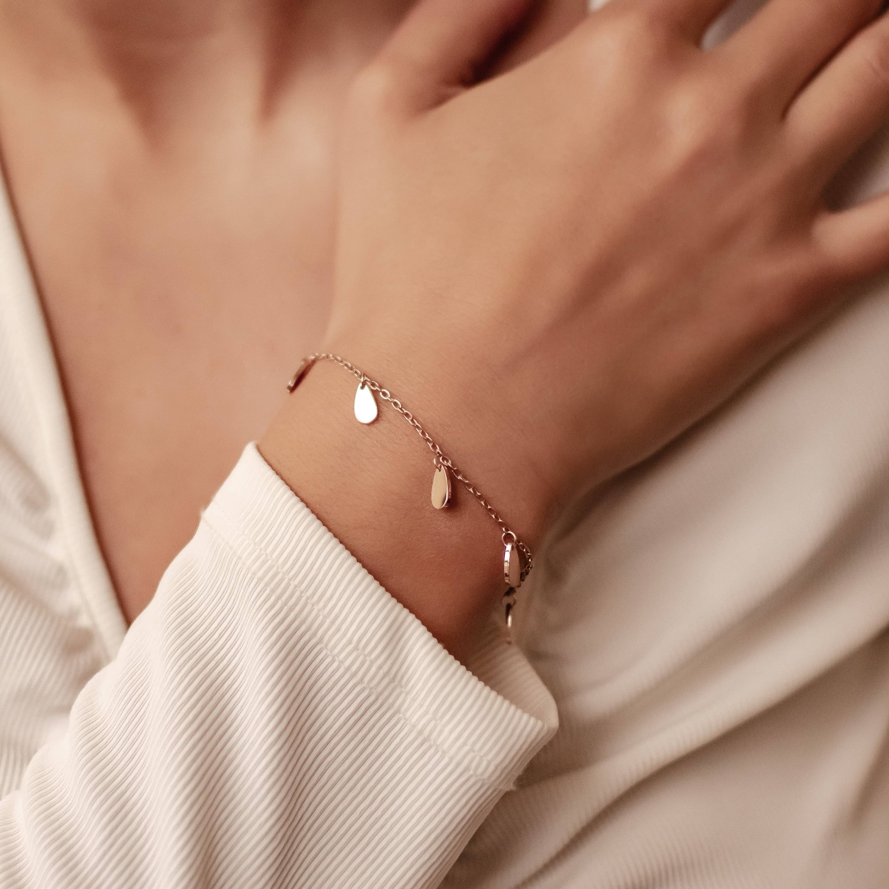 Drop Charm Bracelet Waterproof