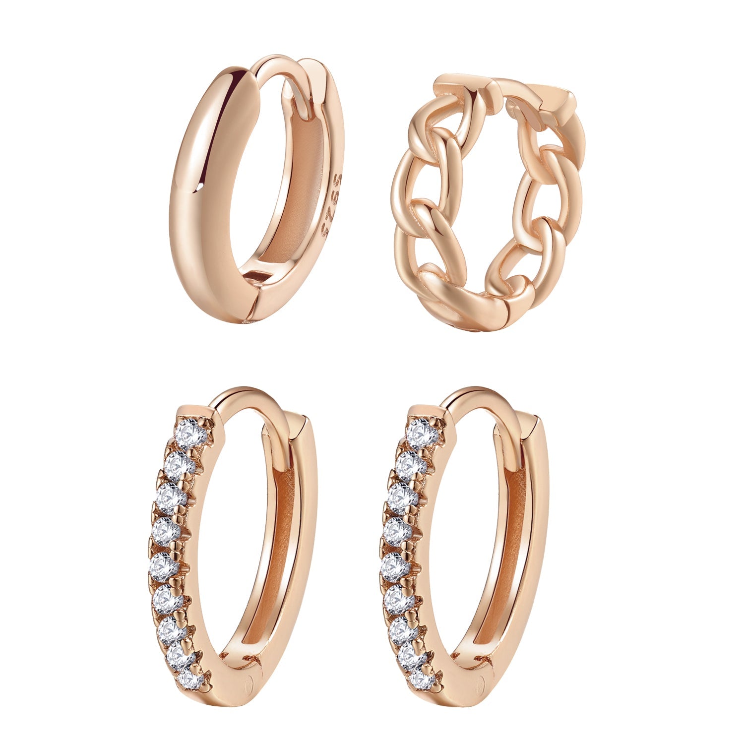 Eternal Earring Set Sterling Silver