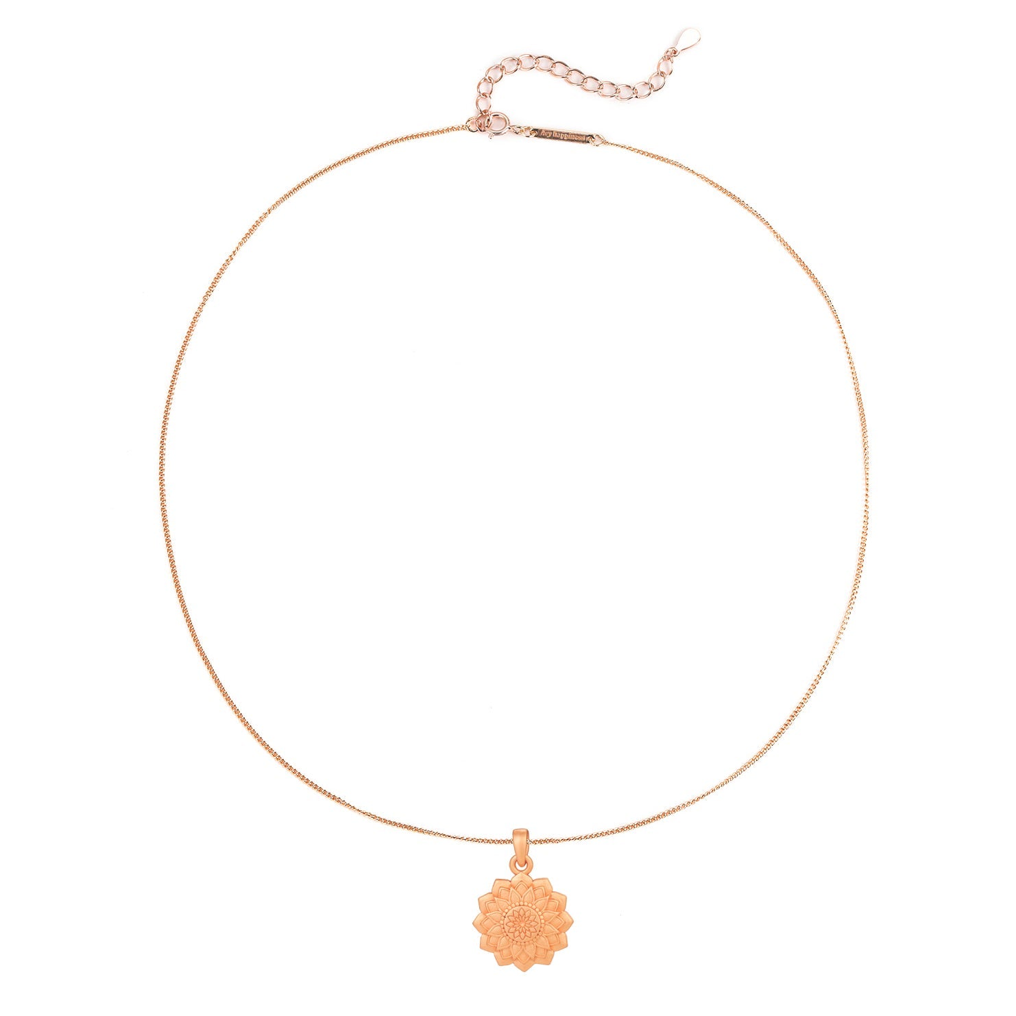 Mandala Pendant Necklace for Harmony Sterling Silver