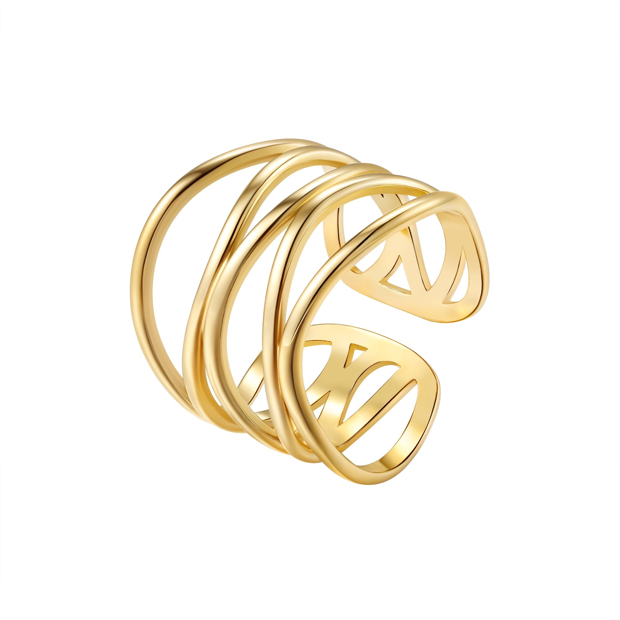 Open Weave Open Ring