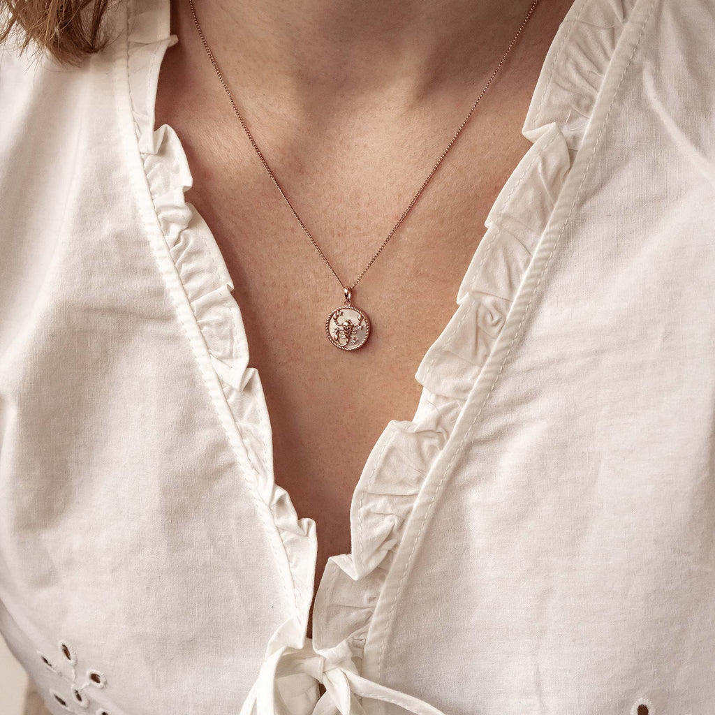 Scorpio Zodiac Pendant Necklace