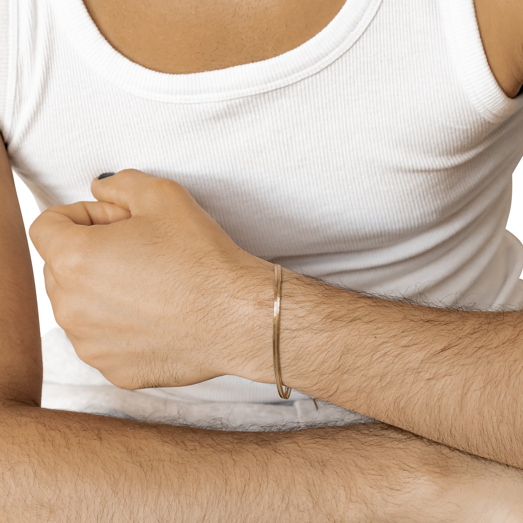 Snake Chain Bracelet Gold