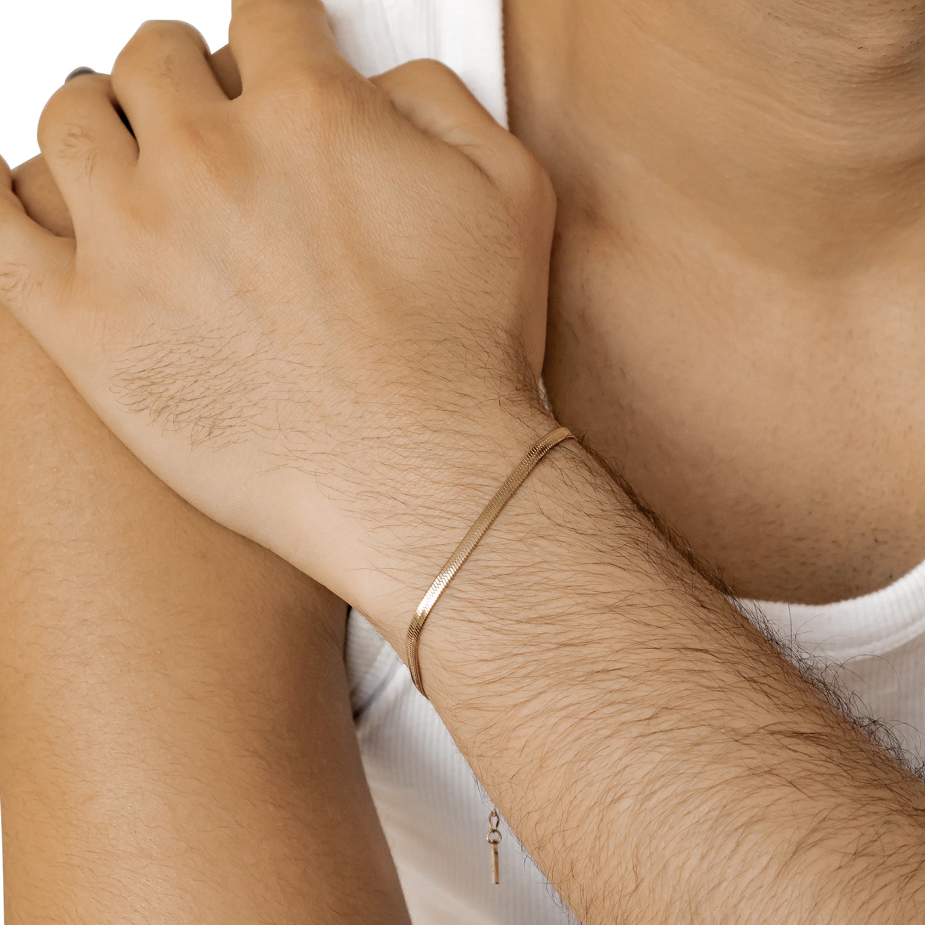 Snake Chain Bracelet Gold