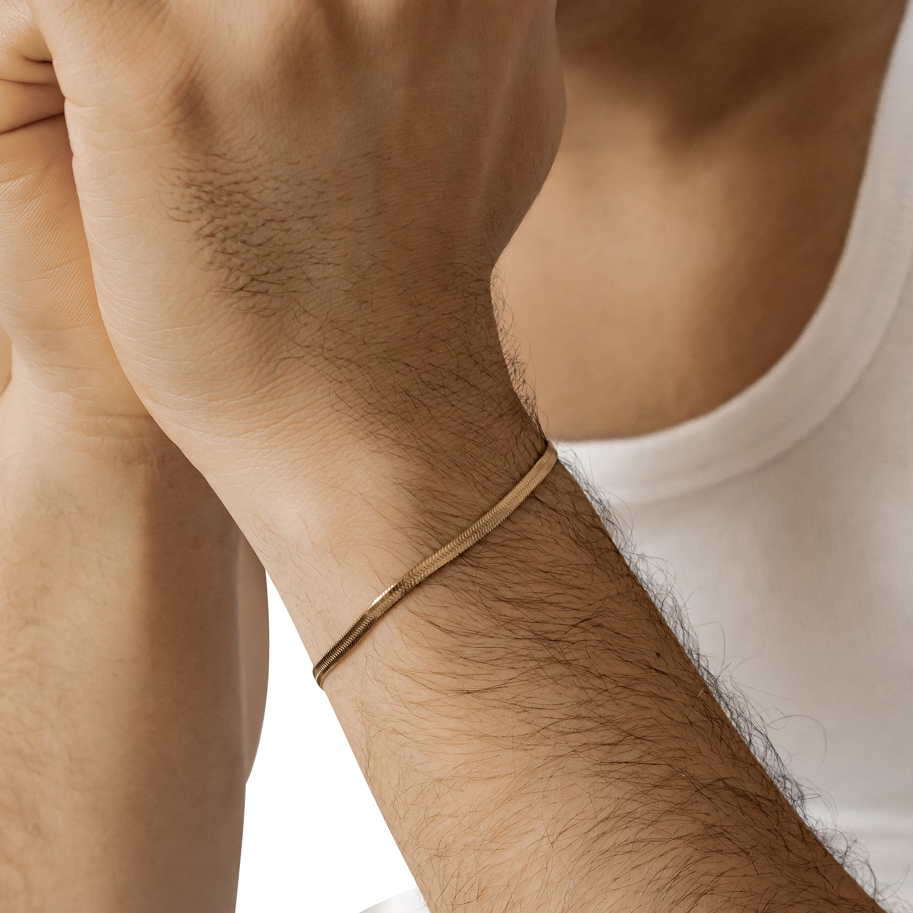 Snake Chain Bracelet Gold