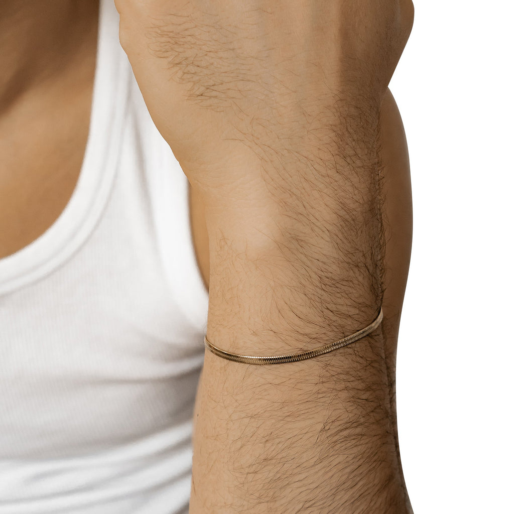 Snake Chain Bracelet Gold