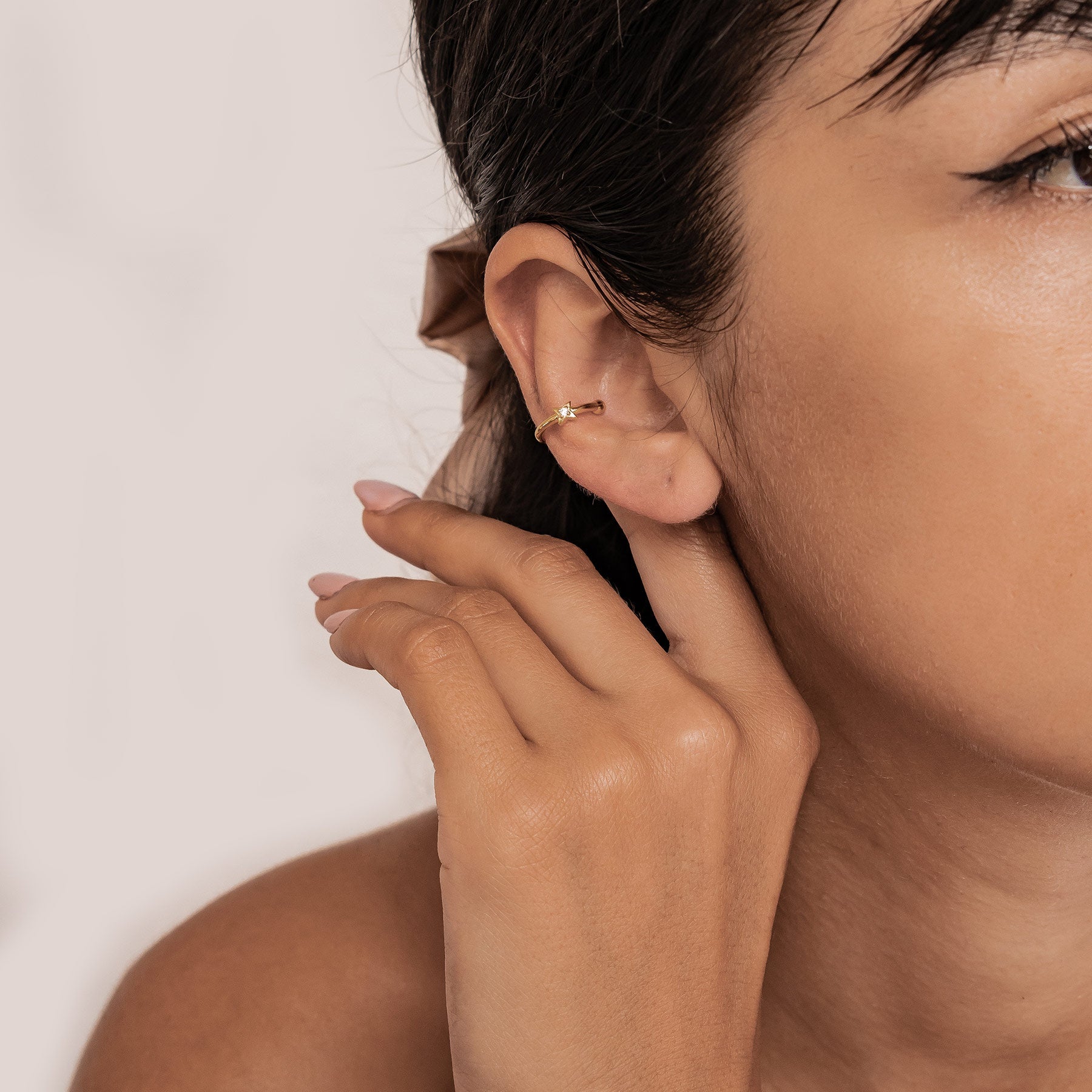 Star Ear Cuff Sterling Silver