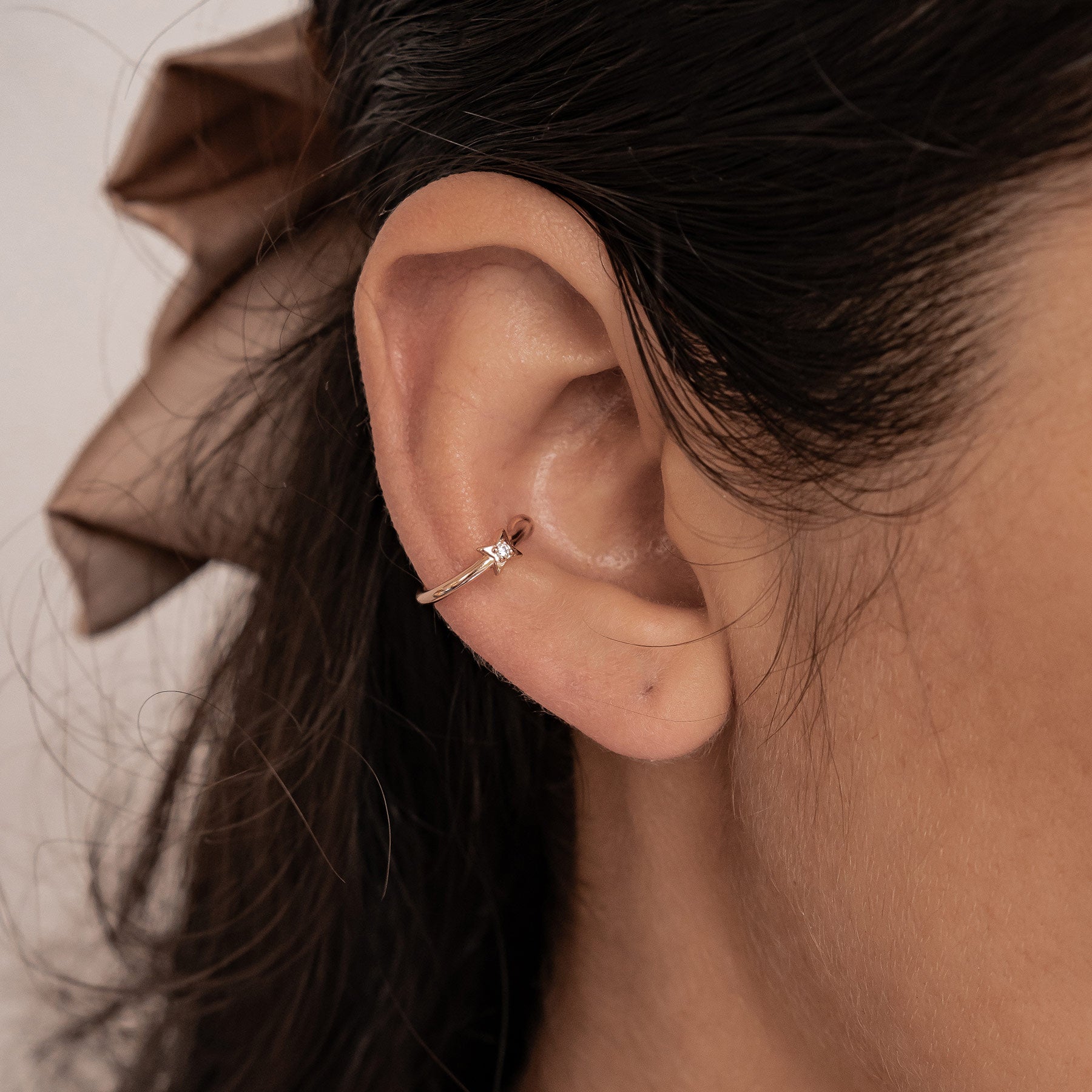 Star Ear Cuff Sterling Silver