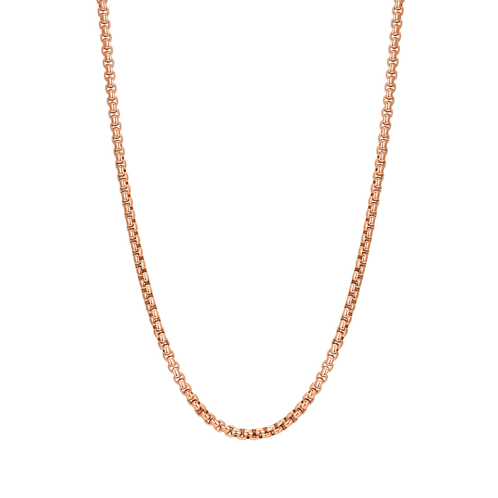 Thick Box Chain Necklace Waterproof