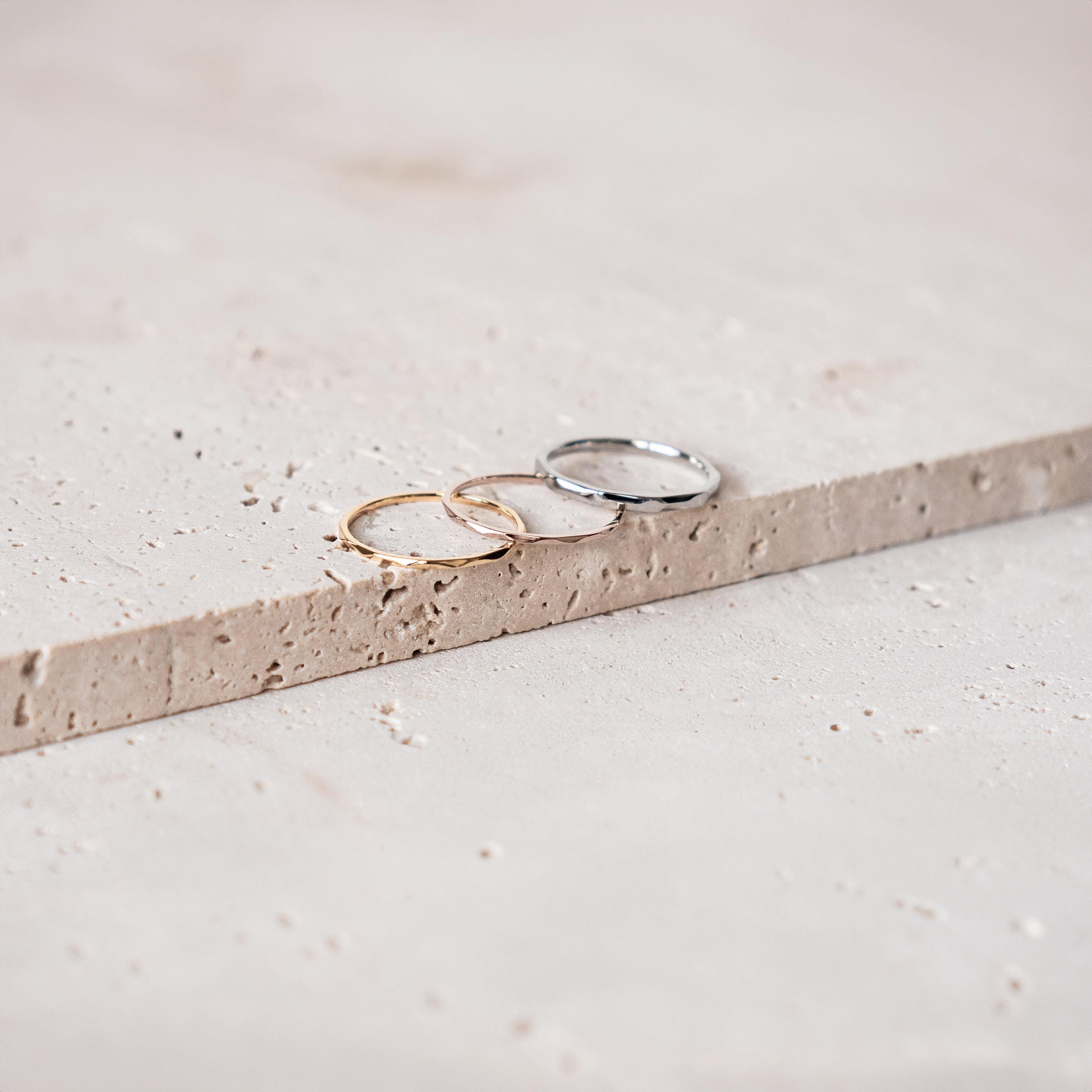 Twist Stack Ring Stainless Steel