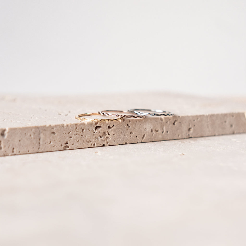 Twist Stack Ring Stainless Steel