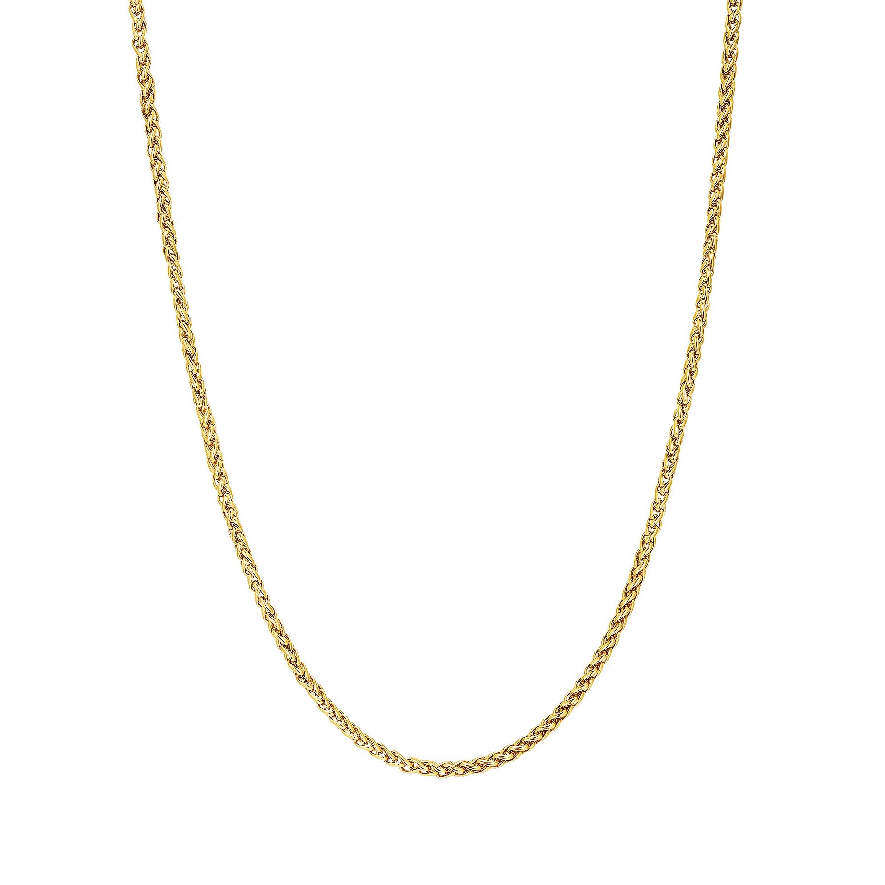 Wheat Chain Necklace Waterproof