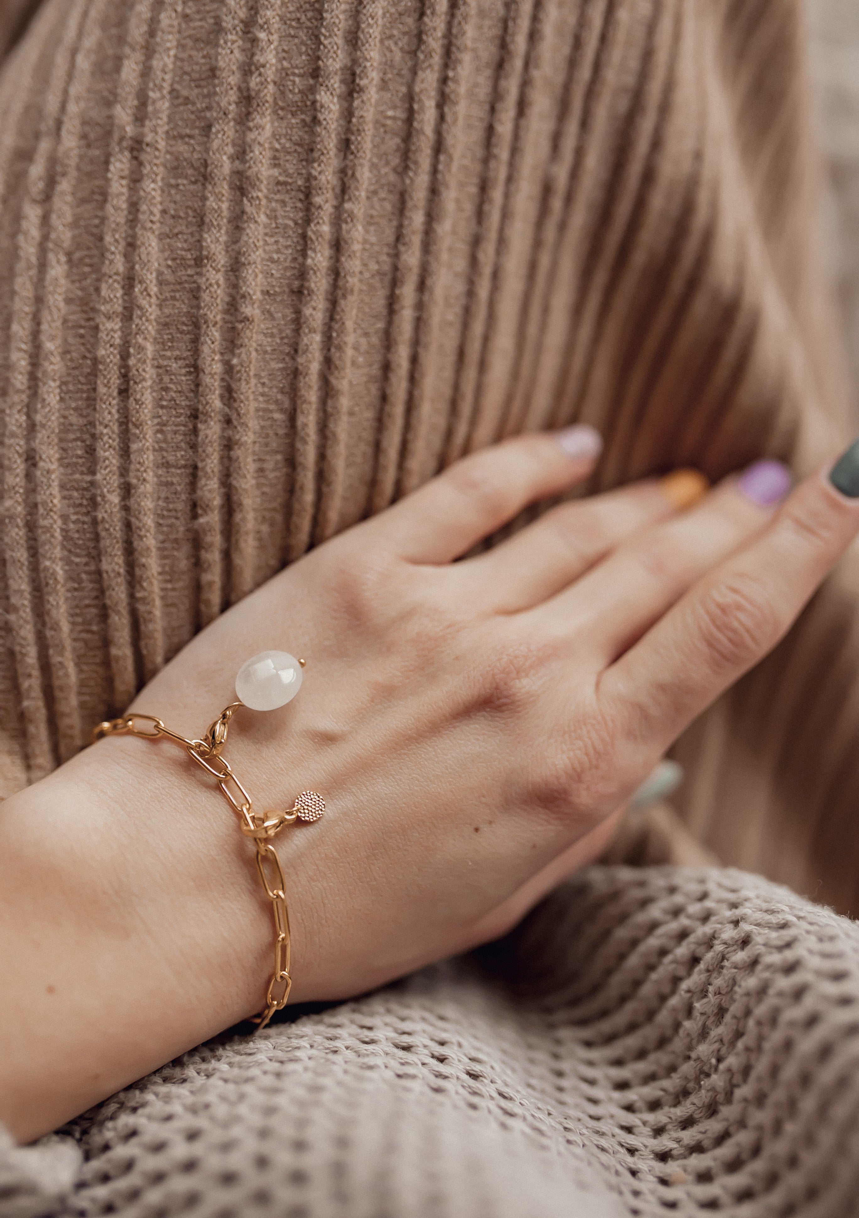 Chunky Chain Bracelet Gold