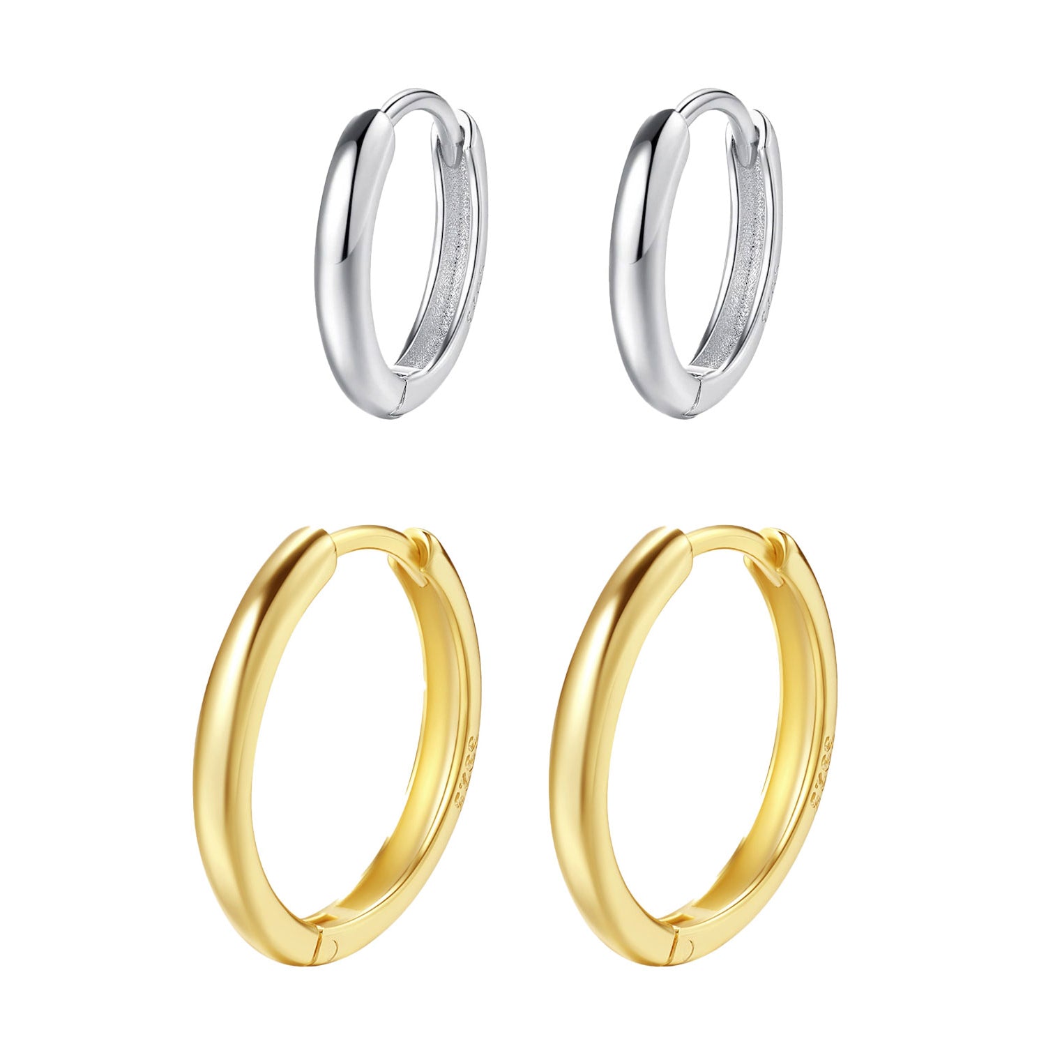 Duo Grace Earring Set Sterling Silver