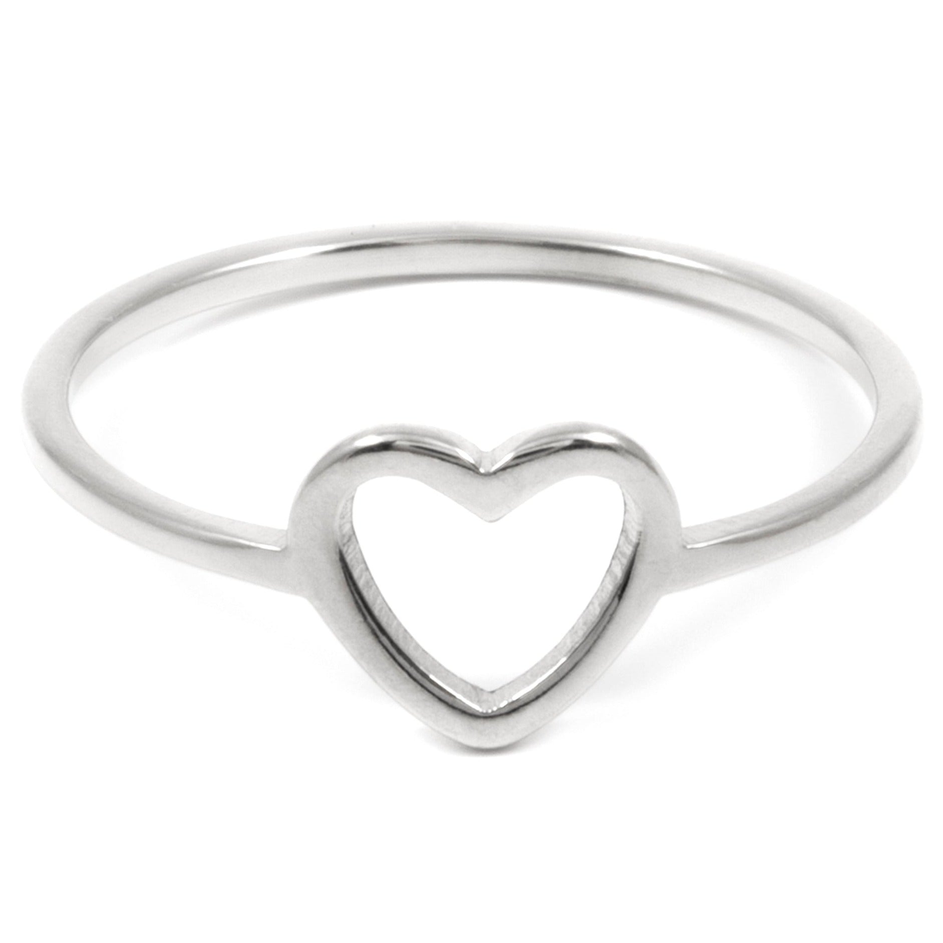 Heart Ring Silver