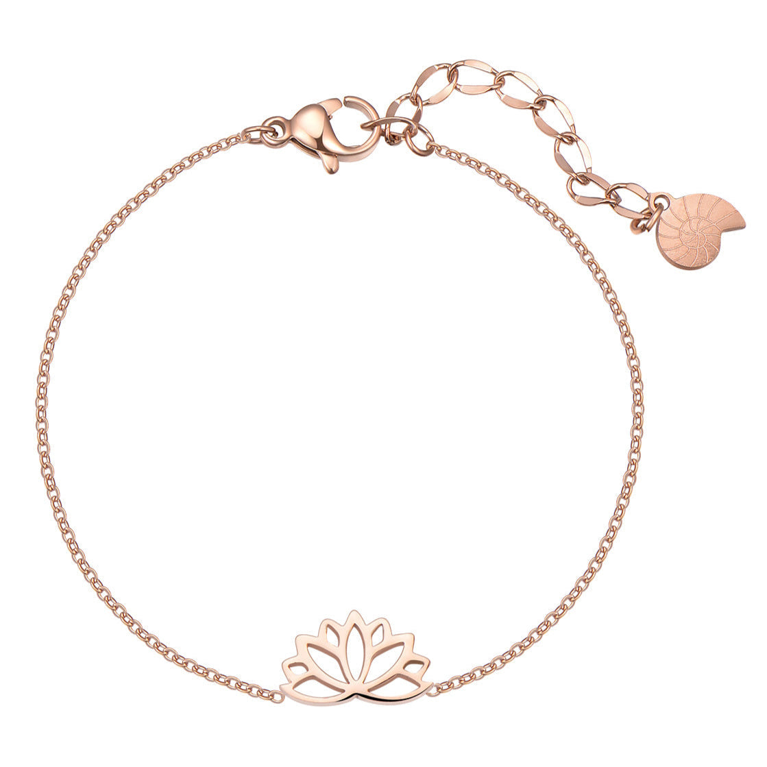 Lotus Bracelet Rose Gold