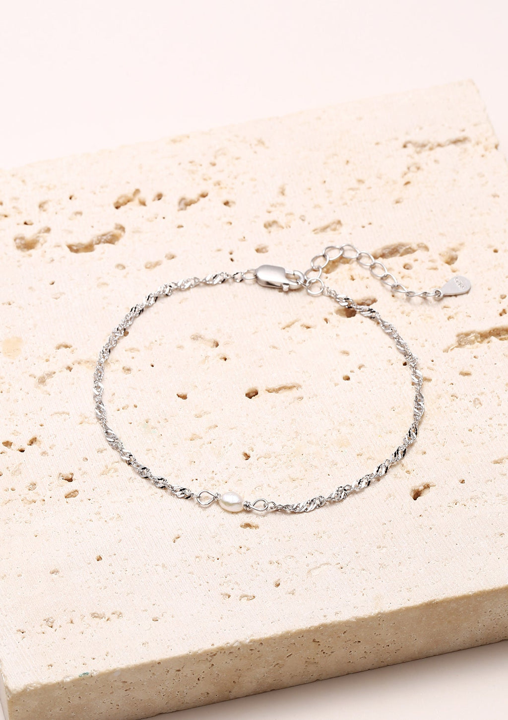 Pearl Bracelet Sterling Silver