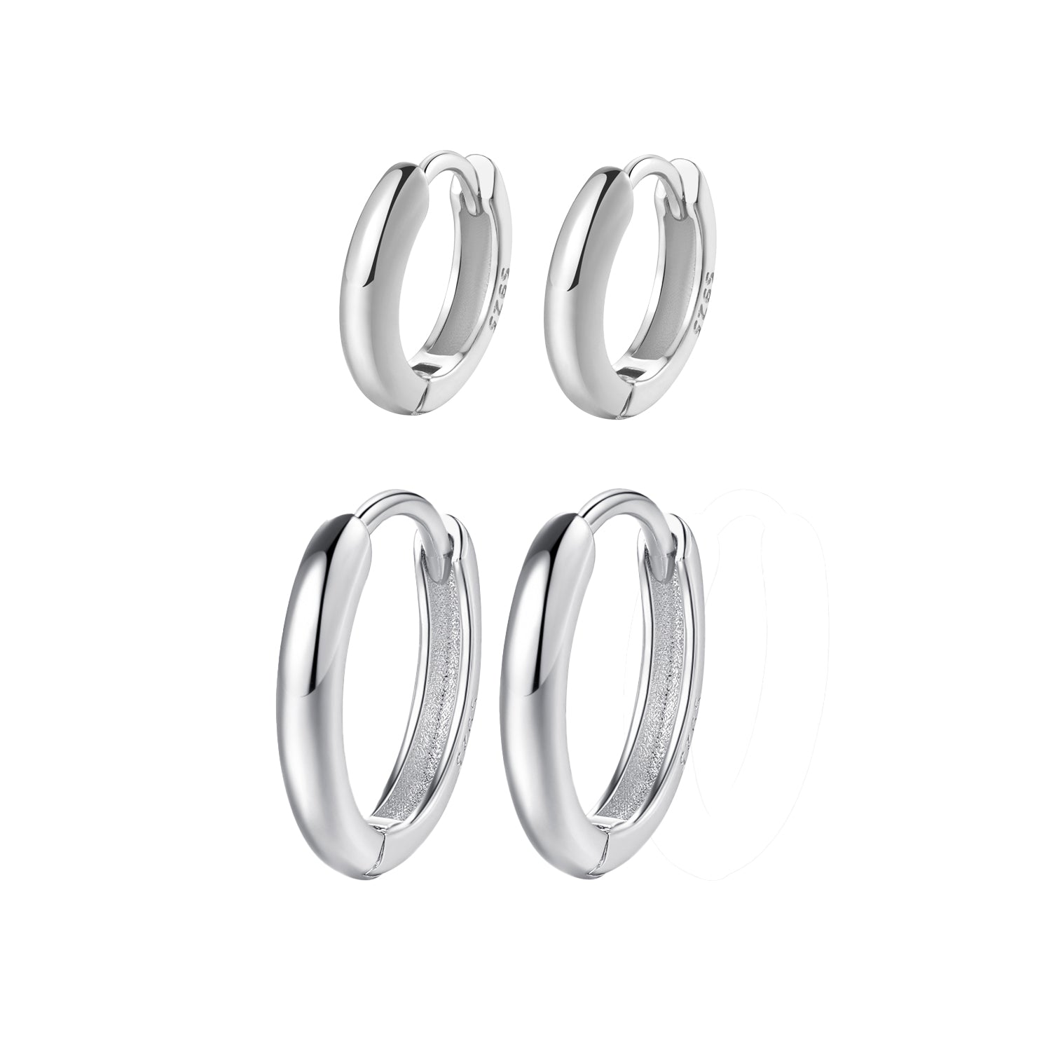 Poise Earring Set Sterling Silver