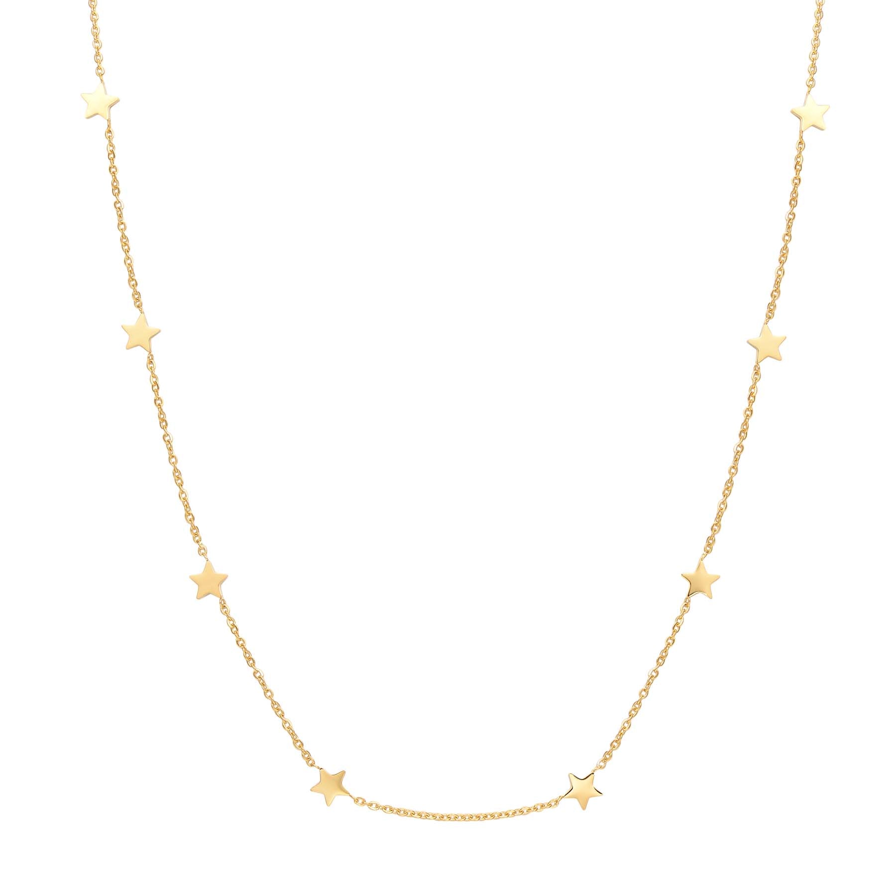 Star Delicate Necklace Gold